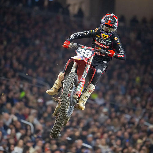 TROY LEE DESIGNS/RED BULL/GASGAS FACTORY RACING'S PIERCE BROWN CHARGES TO TOP-FIVE FINISH IN DETROIT